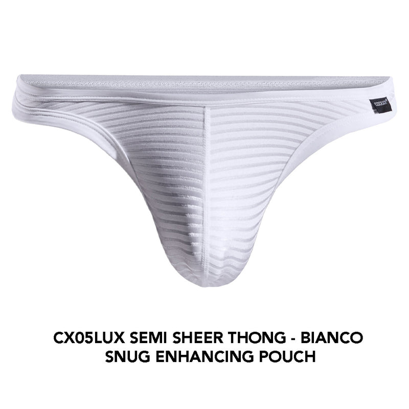 CX05LUX Semi-Sheer Thong