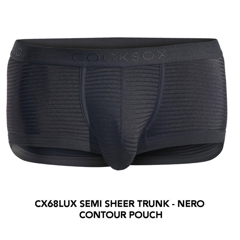 CX76LUX Semi-Sheer Sports Brief