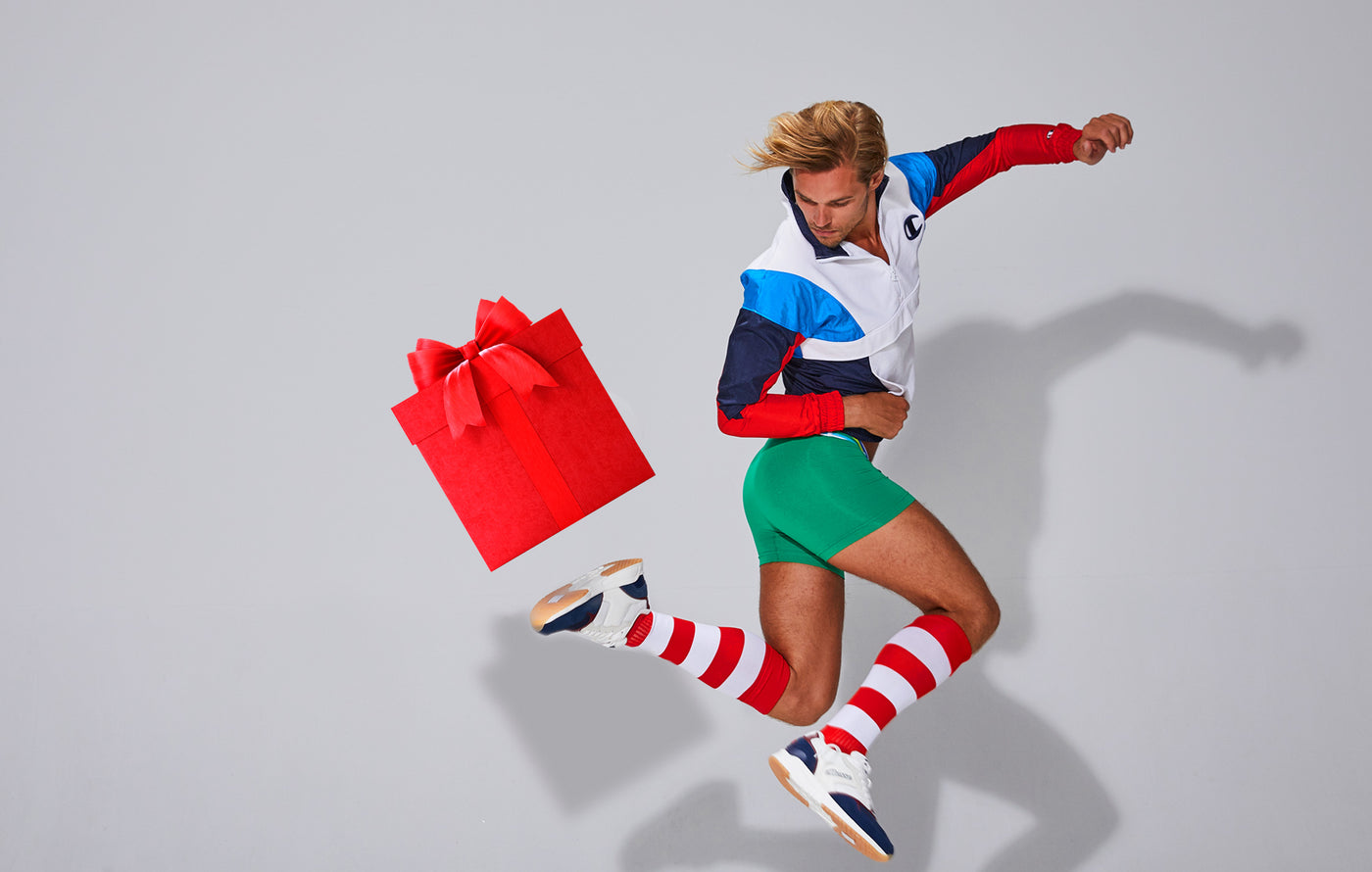 Cocksox lifestyle image featuring the CX12 Boxer in Field Green